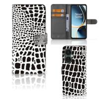 OnePlus Nord CE 3 Lite | Telefoonhoesje | Met pasjeshouder | Slangenprint