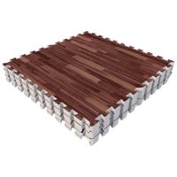 Sportschool Vloer Beschermingsmatten (8 stuks, totaal 2,88 m2) Donkere houtkleur Sportschool Vloer Beschermingsmatten (8 stuks, totaal 2,88 m2) Donkere houtkleur