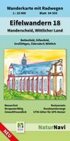 Wandelkaart 34-555 Eifelwandern 18 Manderscheid, Wittlicher Land | NaturNavi
