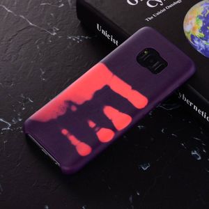 Thermo hoesje Samsung S8 Paars wordt roze bij warmte