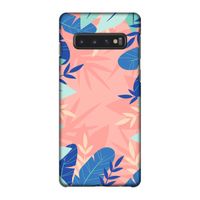 Tropisch: Samsung Galaxy S10 4G Volledig Geprint Hoesje