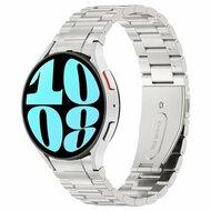Stalen band met aansluitknop - Zilver - Samsung Galaxy watch 7 / Galaxy Watch FE - 40mm & 44mm