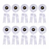 Rozetten (per 10 stuks) wit