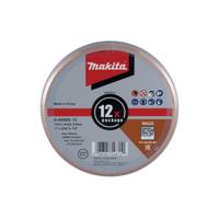 Makita D-65969-12 Doorslijpschijf 125x22,23x1,0mm RVS VE=12 Makita D-65969-12 Doorslijpschijf 125x22,23x1,0mm RVS VE=12