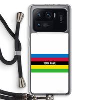 WK Wielrennen: Xiaomi Mi 11 Ultra Transparant Hoesje met koord