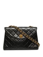 CHANEL Pre-Owned sac porté épaule 2.55 Flap médium (2006-2008) - Noir