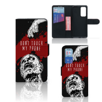 Huawei P40 Portemonnee Hoesje Zombie Blood