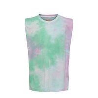 KIDS ONLY tie-dye top KONAMY wit/roze/groen - thumbnail