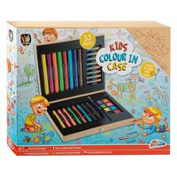Creative Craft Group Kids kleur je eigen kleurkoffer, 33dlg.
