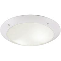 LED Plafondlamp Badkamer - Waterdicht IP54 - E27 - 2-lichts - Mat Wit