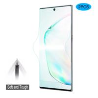 2 stk ENKAY Hat-Prins 0.1 mm 3D Full Screen Protector Explosiebestendige hydrogel film voor Galaxy Note10