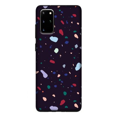 Dark Rounded Terrazzo: Samsung Galaxy S20 Plus Tough Case