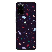 Dark Rounded Terrazzo: Samsung Galaxy S20 Plus Tough Case