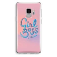 Girl boss: Samsung Galaxy S9 Transparant Hoesje