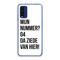 Da ziede van hier: Xiaomi Redmi 9T Transparant Hoesje