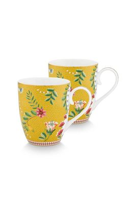 Pip Studio La Majorelle Set/2 Mokken Groot Geel