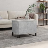 Salontafel 60x44,5x45 cm bewerkt hout betongrijs