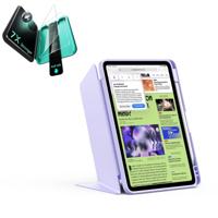 iPad Air 11" (M4) 2026 Bundle Flip Magnetic Case with Pencil Holder & Armorite® Protection - Light Purple