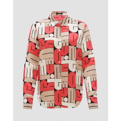 Opus - Rood | unisex | Blouse | Rood | 38 | regular | Kamst mode