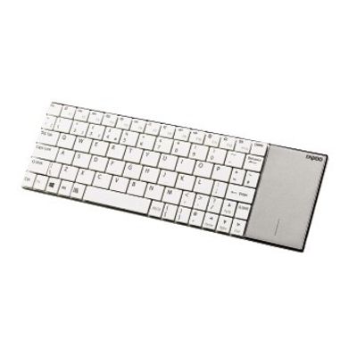 Rapoo E2710 2.4 GHz Draadloos Ultraslank Multimedia Toetsenbord UI Wit