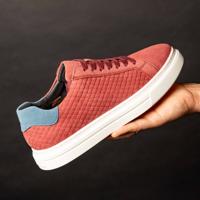Red Essential Sneakers Lureaux - Handgemaakte Nette Schoenen Voor Heren