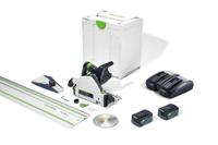 Festool accu invalcirkelzaag tsc55 5,2 kebi-plus/xl