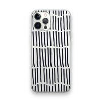 Moroccan stripes: iPhone 12 Pro Transparant Hoesje