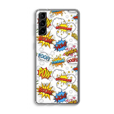 Pow Smack: Samsung Galaxy S21 Plus Transparant Hoesje