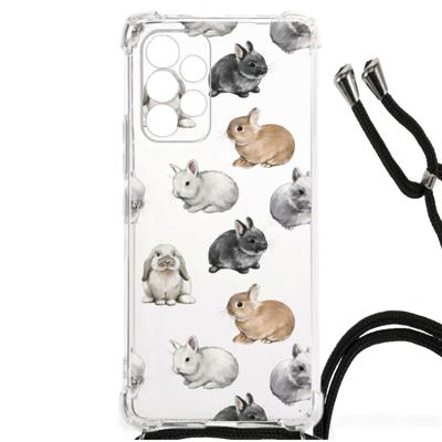 Case Anti-shock voor Samsung Galaxy A53 Konijntjes