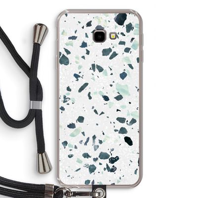Terrazzo N°2: Samsung Galaxy J4 Plus Transparant Hoesje met koord Terrazzo N°2: Samsung Galaxy J4 Plus Transparant Hoesje met koord