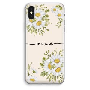 Daisies: iPhone XS Max Transparant Hoesje