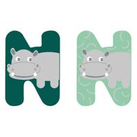 Small Foot - houten dieren kinderletter - n