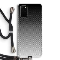 Musketon Halftone: Samsung Galaxy S20 Plus Transparant Hoesje met koord