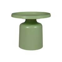 Bijzettafel Mara - 50x50x42 - Lichtgroen - Gepoedercoat metaal
