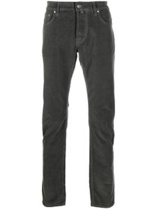 Jacob Cohën pantalon droit à coupe cinq poches - Gris