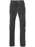 Jacob Cohën pantalon droit à coupe cinq poches - Gris - thumbnail