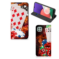 Samsung Galaxy A22 5G Hippe Standcase Casino