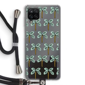 Paradise: Samsung Galaxy A12 Transparant Hoesje met koord