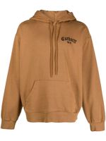 Carhartt WIP hoodie en coton à logo brodé - Marron - thumbnail