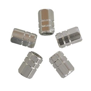 Ventieldopjes Zuiger Zilver 5 stuks 2216009