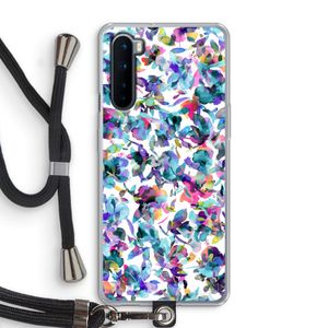 Hibiscus Flowers: OnePlus Nord Transparant Hoesje met koord
