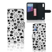 Telefoonhoesje met Naam Samsung Galaxy M10 Silver Punk