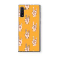 Rock: Samsung Galaxy Note 10 Transparant Hoesje