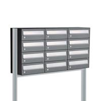 Allux Hive Set 3-Breed, 4-Hoog Op Statief Antraciet - 40030065_3x4s Allux Hive Set 3-Breed, 4-Hoog Op Statief Antraciet - 40030065_3x4s