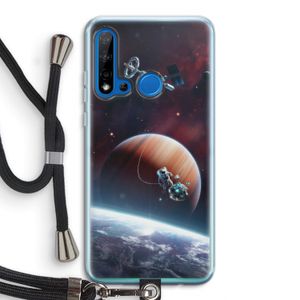 Examiner: Huawei P20 Lite (2019) Transparant Hoesje met koord