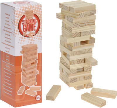 Soellaart Stapeltoren Spel Bruin