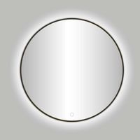 Best Design Badkamerspiegel Venetie Rond 100 cm Incl. Led Gunmetal