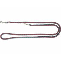 Verstelbare hondenriem Trixie Blauw Rood S/M 2 m