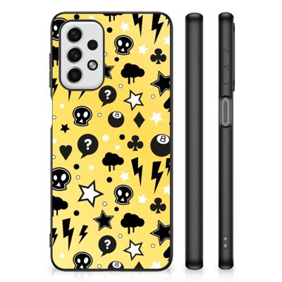 Telefoonhoesje Samsung Galaxy A23 Punk Geel