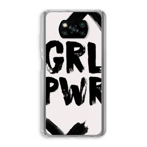 Girl Power #2: Xiaomi Poco X3 Pro Transparant Hoesje